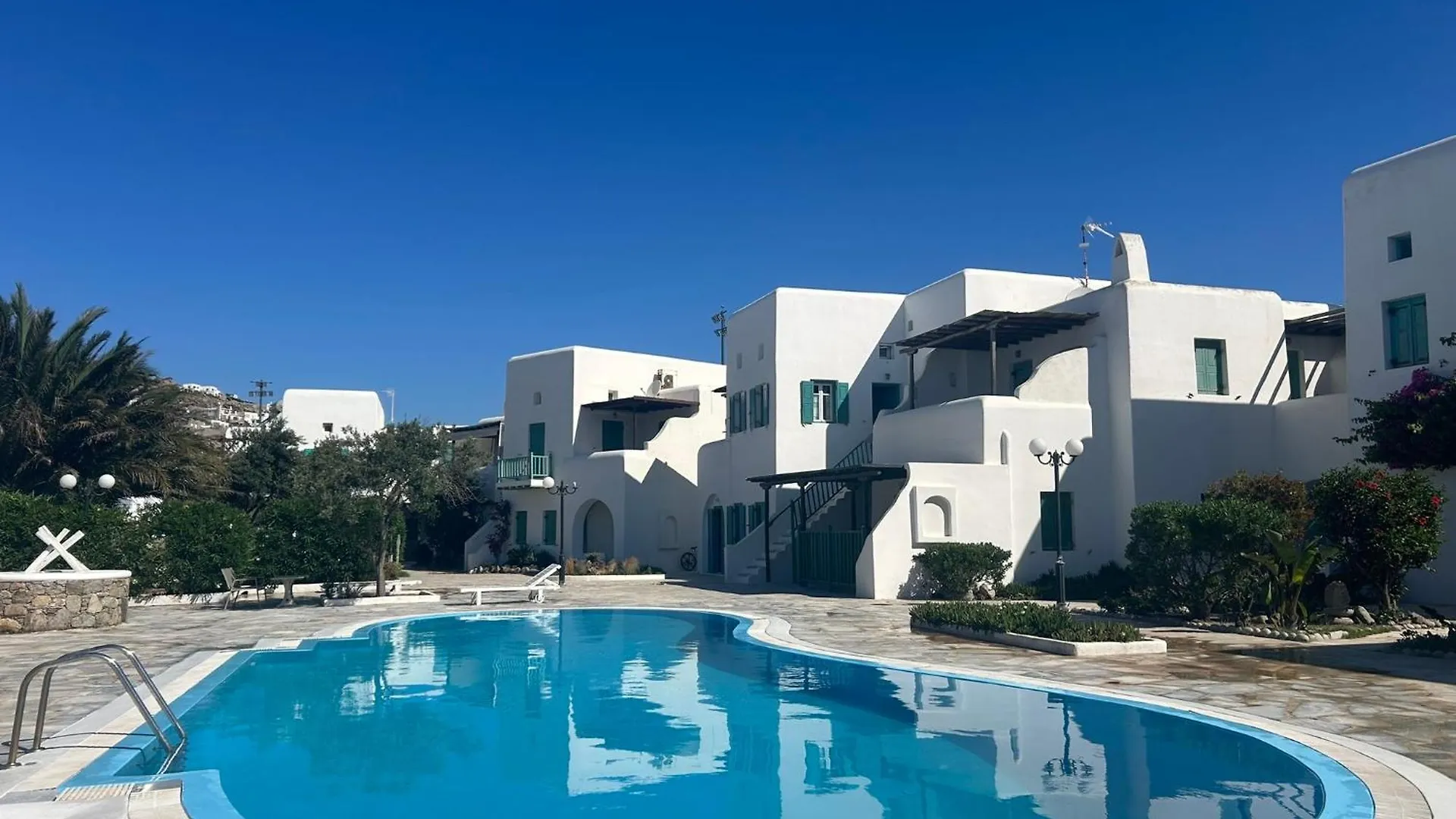Luxury House With Swimming Pool In Ornos Mykonos Villa